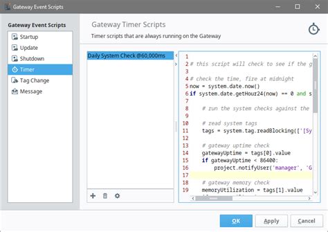 Ignition Gateway Timer