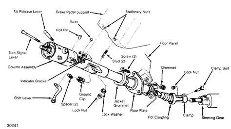 Ignition Steering Column Shaft