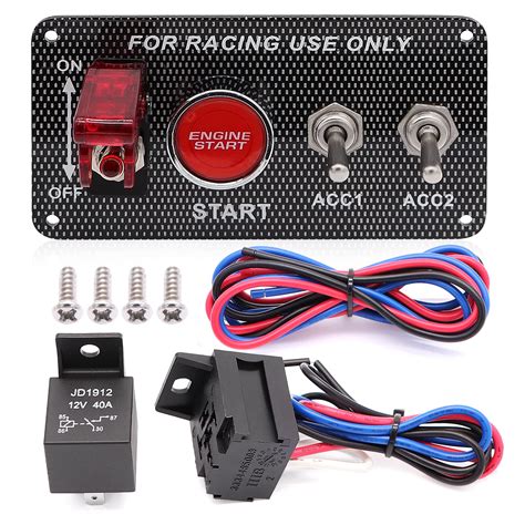 Ignition Switch Panel Push Button Start