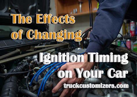 Ignition Timing Is Affected By