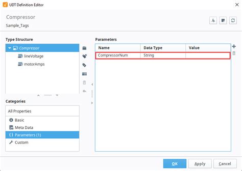 Ignition Udt Parameter Binding
