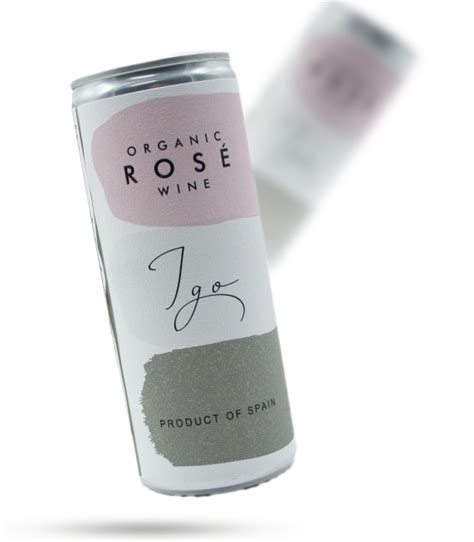 Igo Rose Wine Can
