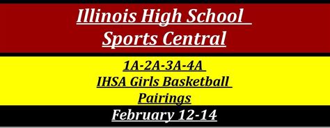 ihsa girls basketball regional pairings