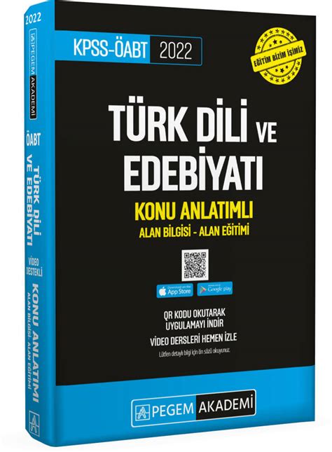 2021 ÖABT Türkçe Öğretmenliği Konu Anlatımı kitabını indir