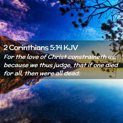 ii corinthians 5:14 kjv