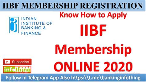 IIBF Membership Login 2020 2021 Student Forum