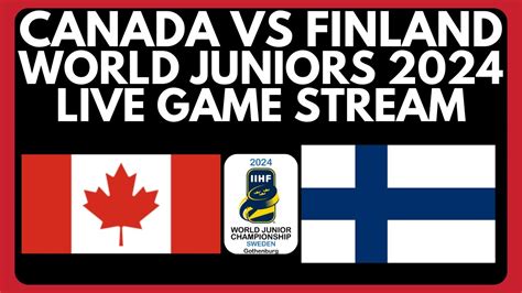 iihf world juniors 2024 live stream free