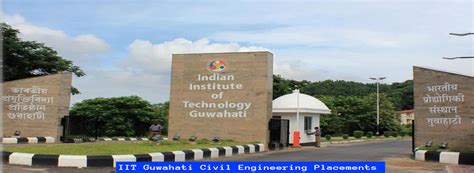 iit guwahati civil engineering placements