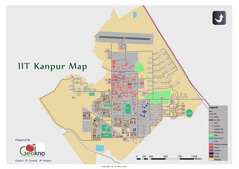 iit kanpur campus map