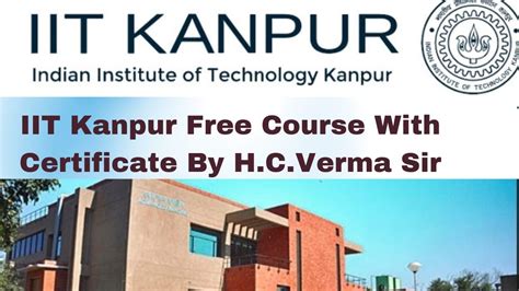 iit kanpur certification courses