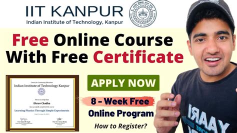 iit kanpur online course