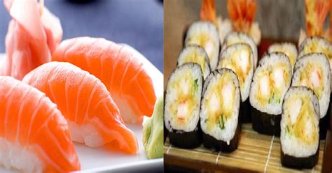 Ikan Mentah yang Dijadikan Bahan Masakan Sushi