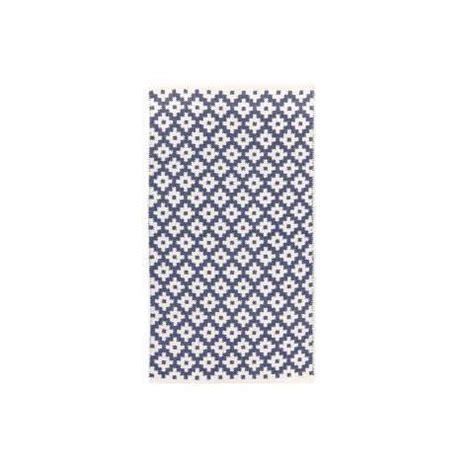 Dash & Albert OutdoorTeppich "Diamond" in Eisblau