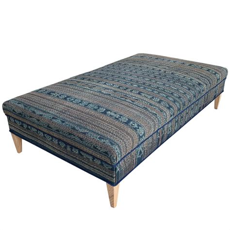 Ikat Ottoman Coffee Table
