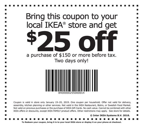 🤑 IKEA Discount Code for March 2021 ⇒ 100 Working