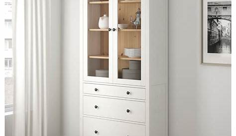 Ikea Hemnes Glass Door Cabinet Canada White Stain