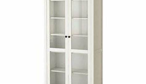 Hemnes Glass Door Cabinet From Ikea To Hold Arts And Craft Supplies