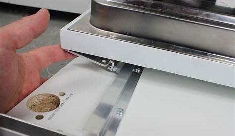 Ikea Integrated Dishwasher Door Fitting Kit Washing Machine Cupboard Hinge