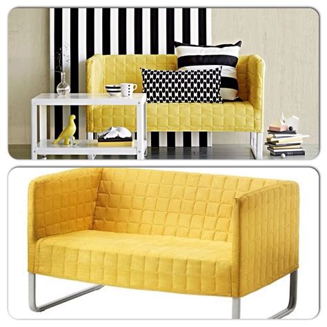New Ikea Knopparp Yellow Sofa Best References