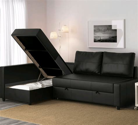 Famous Ikea Leather Sofa Bed With Low Budget