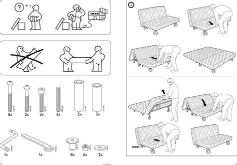 List Of Ikea Ps Sofa Bed Instructions New Ideas