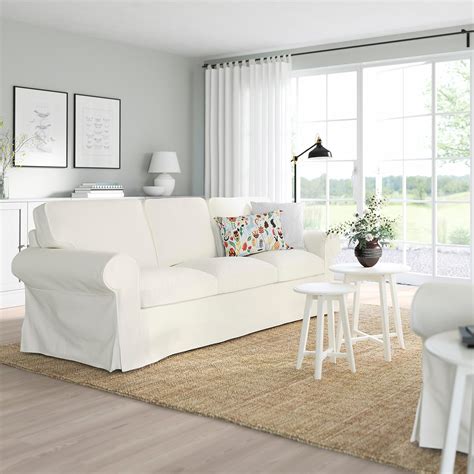This Ikea White Couch 3 Seater For Small Space