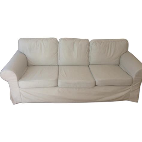 This Ikea White Couch Removable Cover 2023