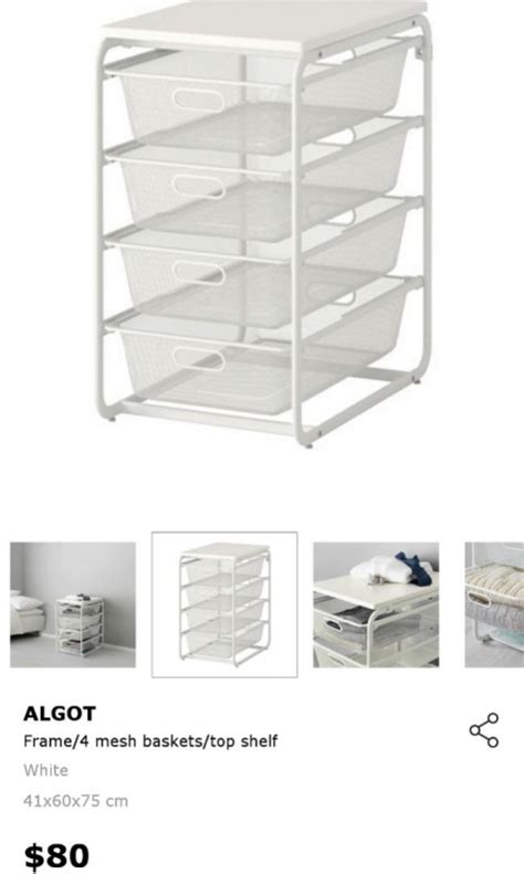 Ikea Algot Price