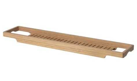 IKEA Ablage für Badewanne Badewannentablett Wannenbrücke Massivholz dunkelbraun eBay
