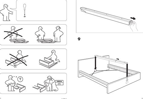 ikea bed assembly instructions