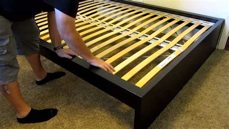 ikea bed frame assembly
