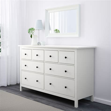 Ikea Malm Chest of 4 Drawers 80x100cm White High Gloss Bedroom