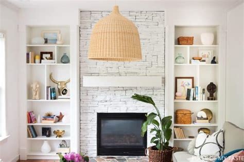 Ikea Billy Bookcase Fireplace Hack