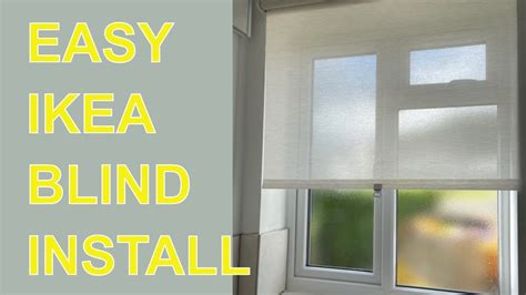 Ikea Blinds Installation