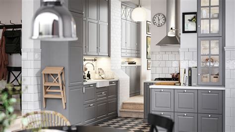 Ikea Bodbyn grey in 2019 Ikea bodbyn kitchen, Kitchen, Ikea kitchen
