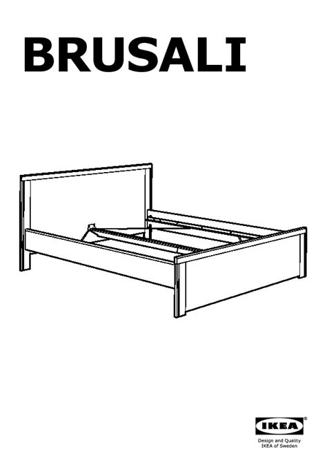 Ikea Brusali Bed Dimensions