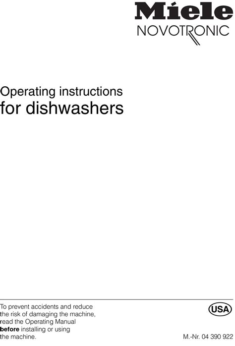 Ikea Dishwasher Operating Instructions