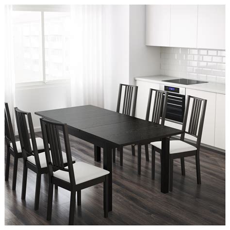 ikea extendable dining room table