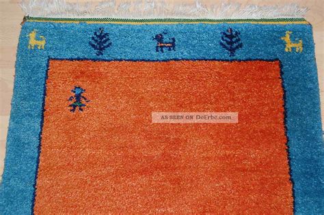 Ikea Gabbeh Teppich 300x80cm Orientteppich Läufer Galerie Rot Blau