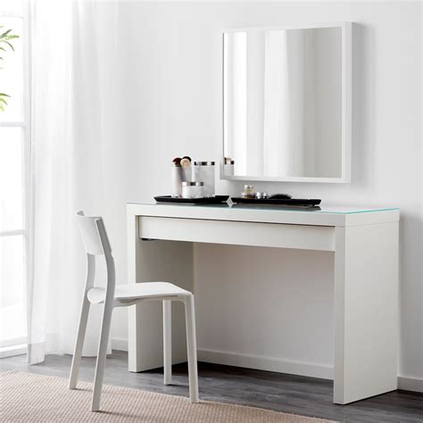Ikea malm dressing table with glass top in BD2 Bradford for £50.00 for