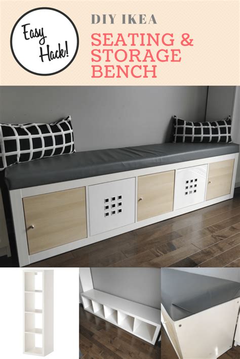 Ikea Hack Bench With Storage