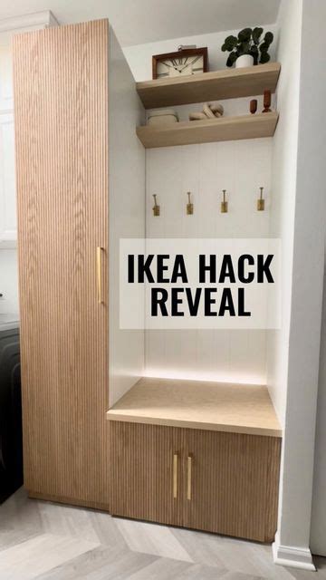 Ikea Hack For Hall Tree