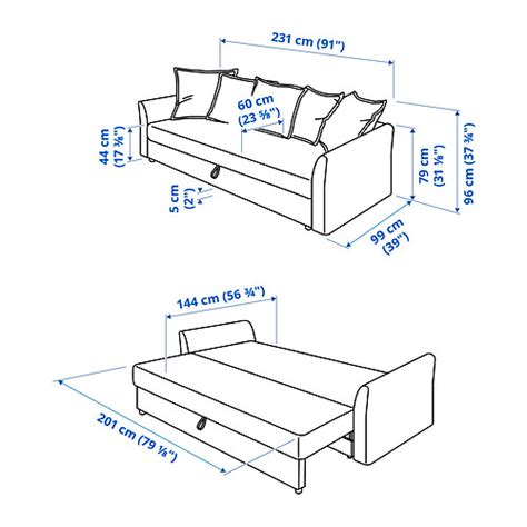 New Ikea Holmsund Sofa Bed Dimensions Best References