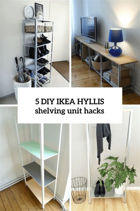 Ikea Hyllis Shelving Unit Hack
