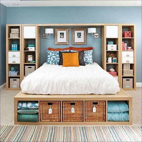 58+ Stunning Ikea Kallax Ideas Hacks Diy bedroom storage