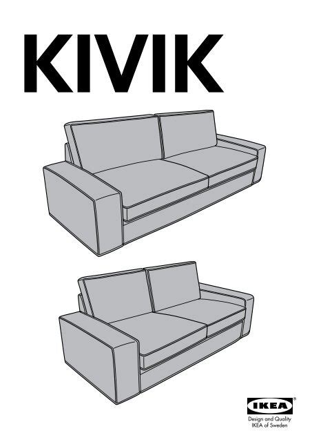 Ikea Kivik Sofa Assembly Instructions