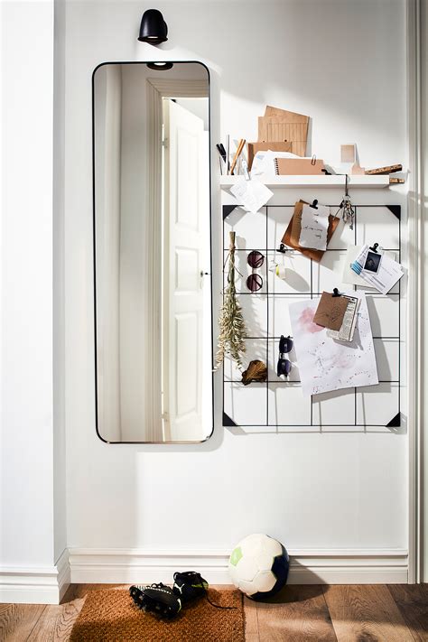 Ikea Mirror Wall Black