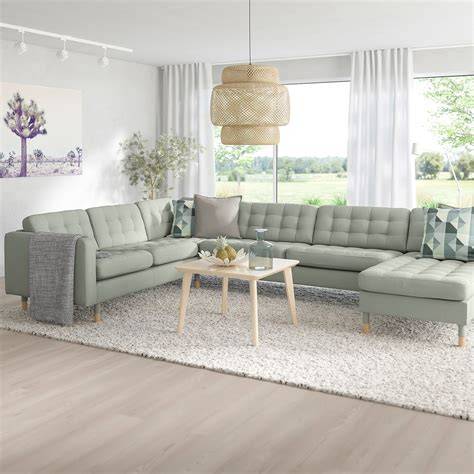 MORABO Armchair Gunnared light green/wood IKEA