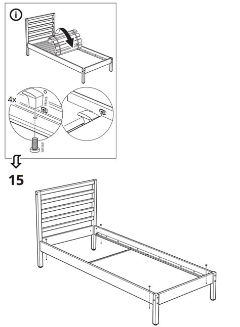 Ikea Pine Bed Frame Instructions