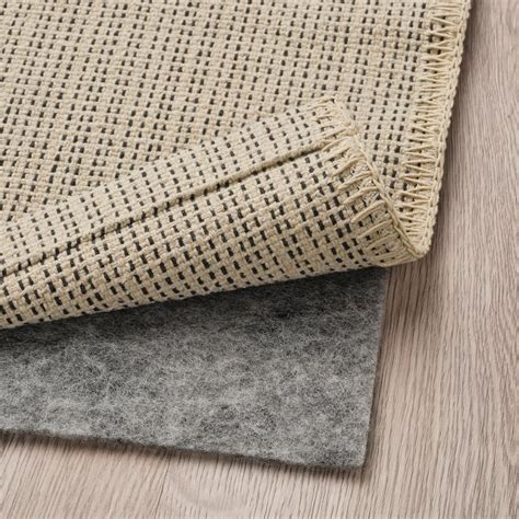 IKEA "ALHEDE" grau/schwarzer Teppich topinserate.ch